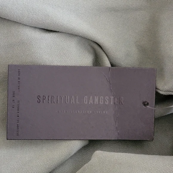 Spiritual Gangster Hooded Military Jacket